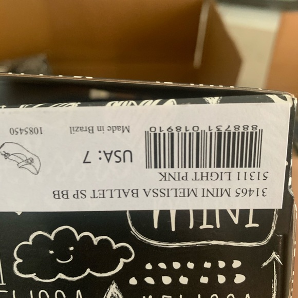 Mini Melissa light pink ballet flats - Picture 5 of 5